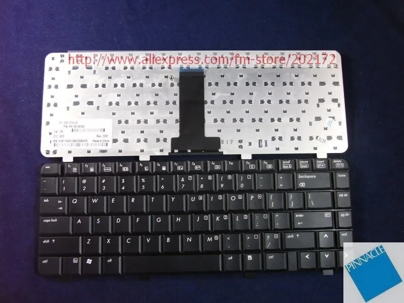 Black Laptop Keyboard 438531-001 438531-281 438531-AD1 For HP Compaq  520 series US and Korea Thailand