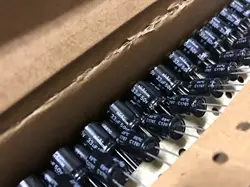 2024 10pcs hot sale Nichicon VP-BP Series 33uF/50V 50v33uf 50v 33uf non-polar electrolytic capacitor (origl bag) 8x11.5mm