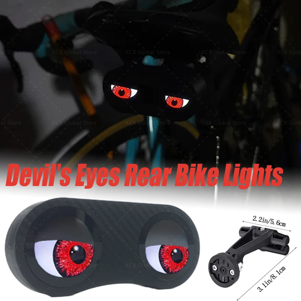 

Bicycle Tail Rear Light Saddle Seatpos Bicycle Rear Light Waterproof USB Cycling Tail Taillight Bike LED Lights Bike Accessories