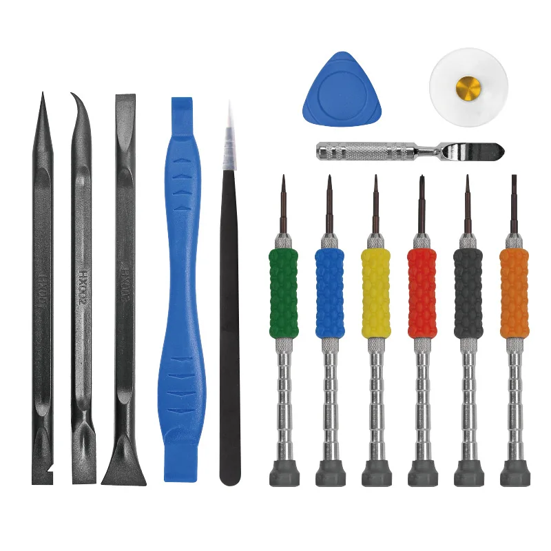 14 in 1 Mobile Phone Repair Tools Pry Opening Screwdriver Set for iPhone Laptop Computer Disassemble Hand Tool Set