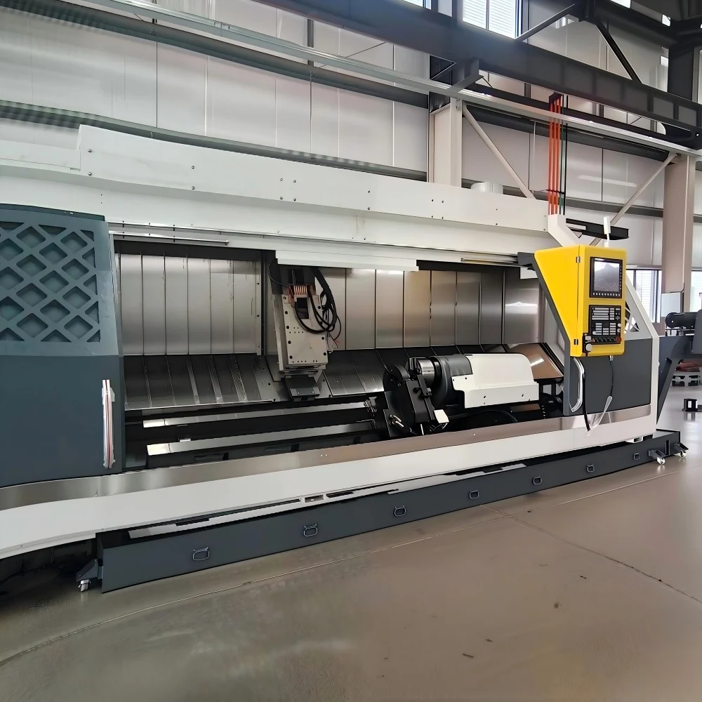 Factory Direct Supply Huzheng CKX550A-3000CYS Heavy Duty Dual Spindle Precision High Speed Hard Rail Slant Bed CNC Lathe