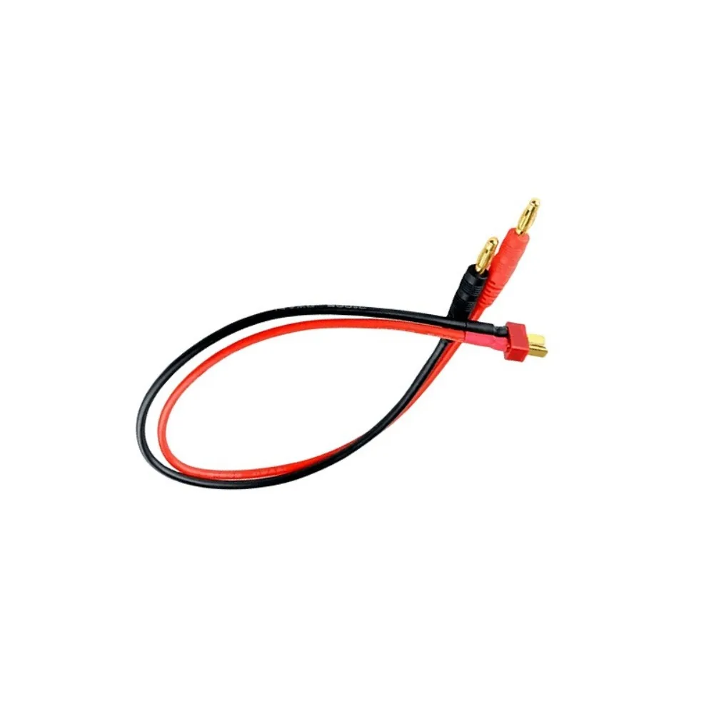 

New XT30 XT60 XT90 T Plug Charge Lead 15cm Rubber Charge Cable to 4.0mm Banana Plugs 14AWG Adapter Cables for Lipo Battery