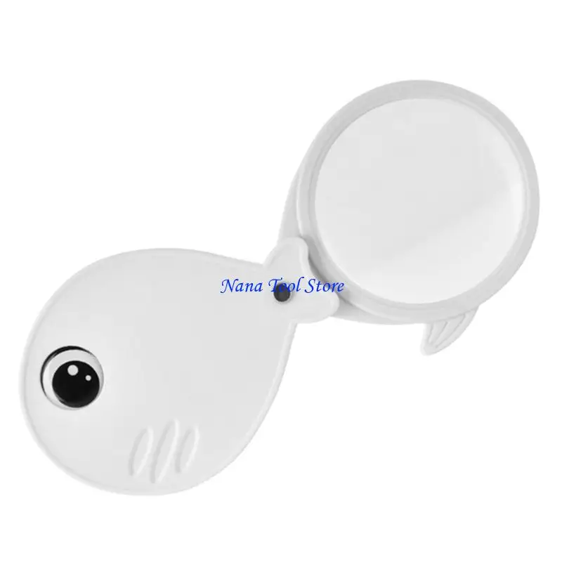 31GJ Quick Fold Technology Owl Pattern Magnifier Lightweight for Field Work