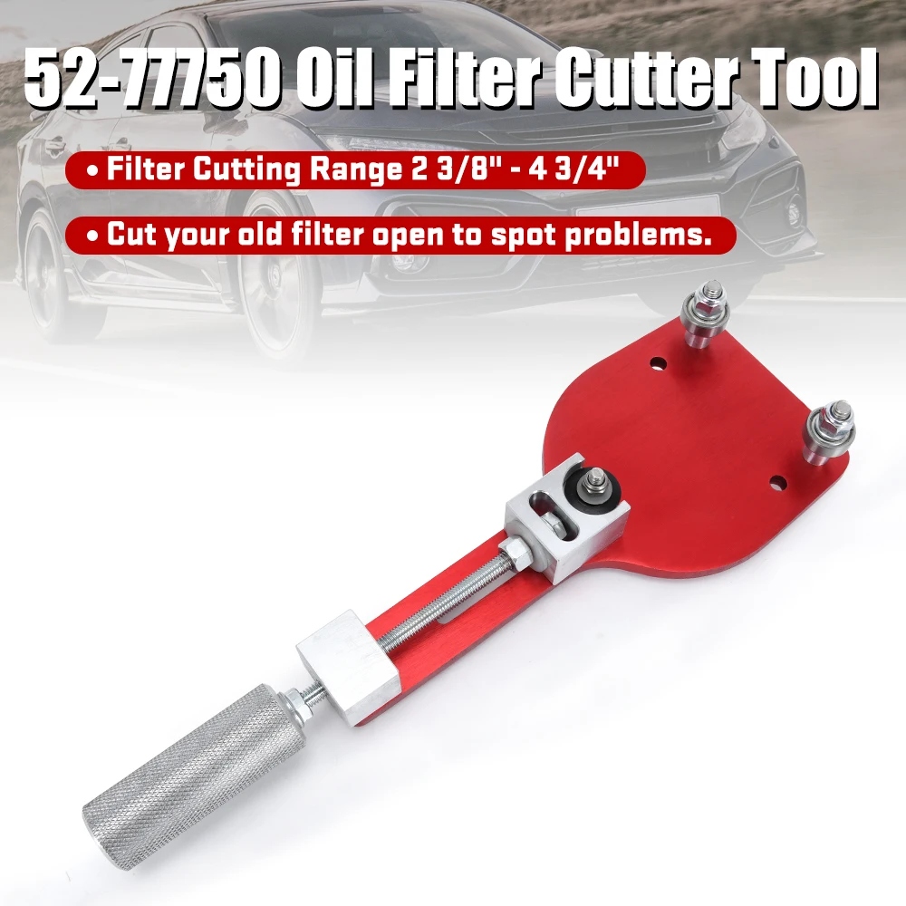 High Quality Oil Filter Cutter Tool 77750 Aluminum alloy Cutting Auto Accessories Filter Cutting Range 2-3/8\