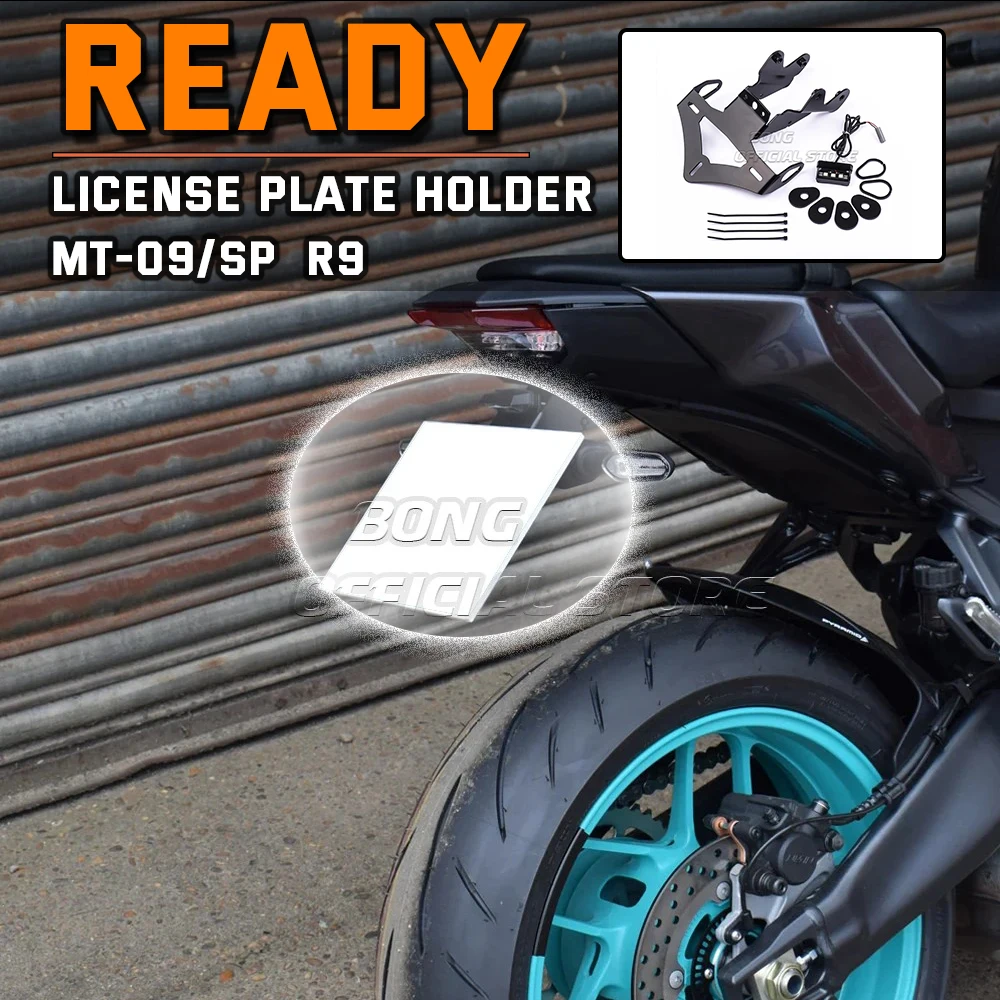 

MT-09 Tail Tidy For YAMAHA MT-09/SP MT09 2024 2025 R9 2025 Tail Tidy License Plate Holder MT09 2024 accessories MT09 2025