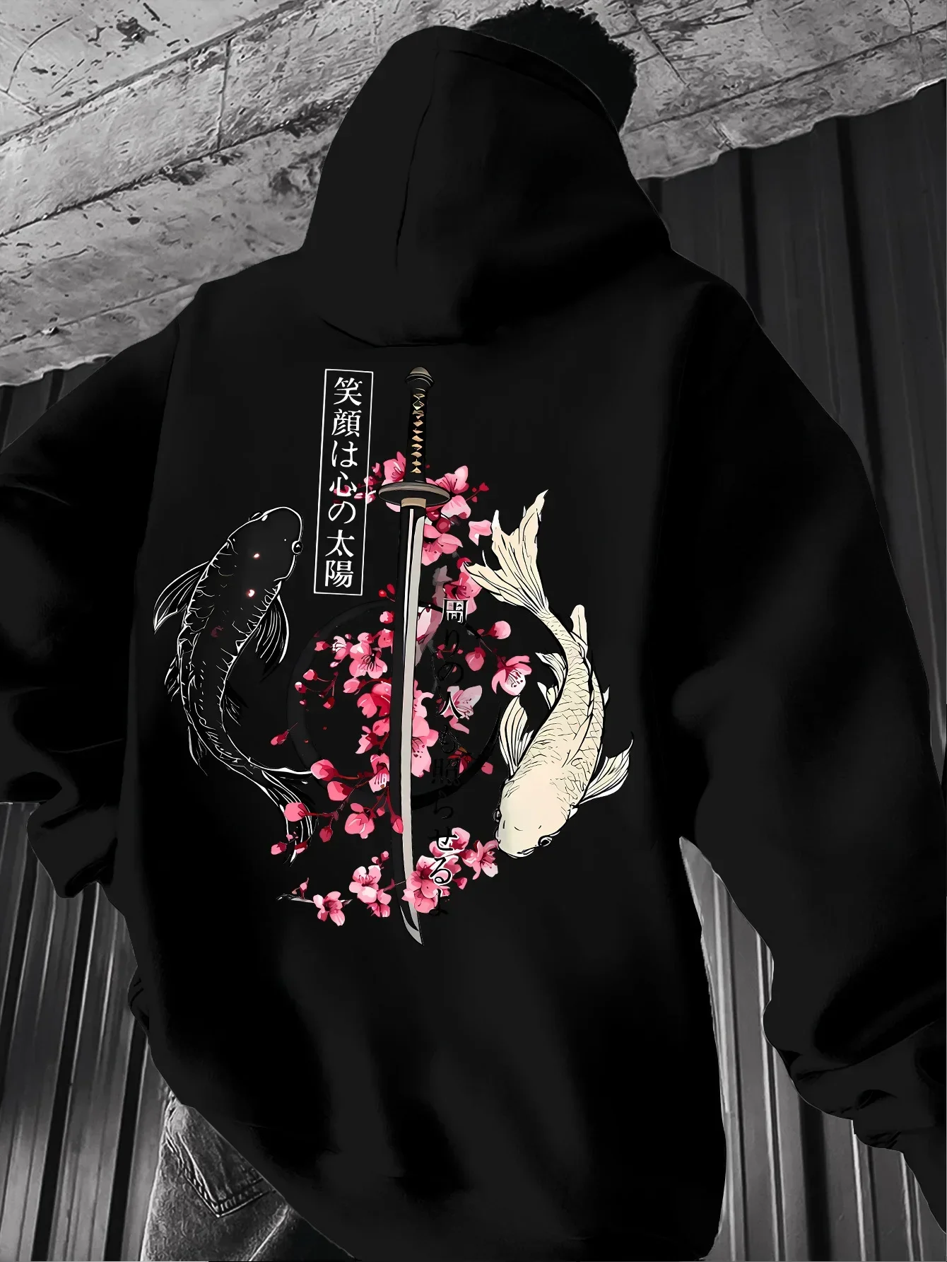 Men's Autumn and Winter Fashionable Printed Hooded Sweatshirt Multifunctional Sports and Leisure Top