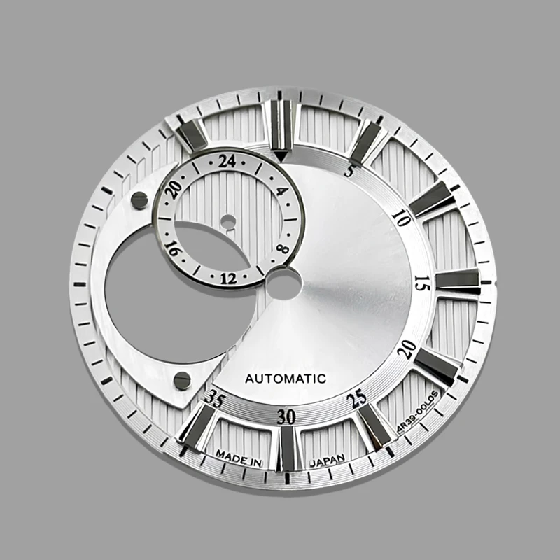 NH39 Dial 28.5mm Dial S Dial No Lume Skeleton Dive Watch Suitable for Seiko Mechanical Watch Modification Parts view 2
