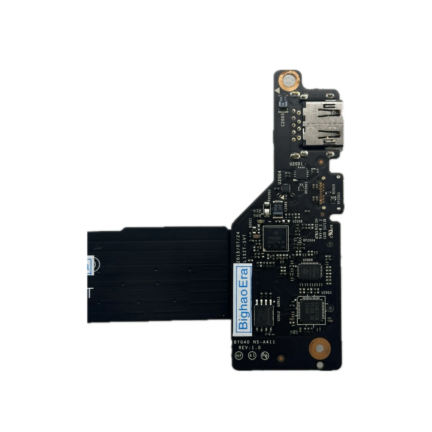 Imagem -04 - Power Switch Board para Lenovo Yoga Laptop Usb Áudio Dobradiça Conjunto de Alto-falantes Byg40 Ns-a411 Ns-a412 90013isk 900-13isk2