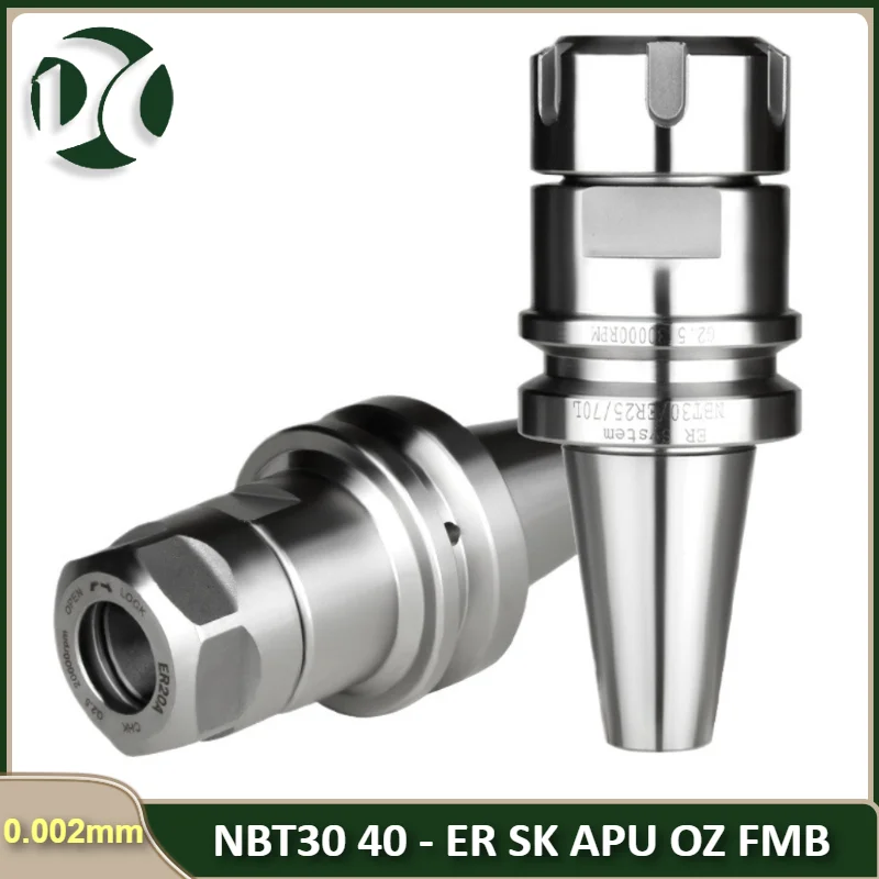NBT30 ER11 ER16 ER20 ER25 ER32 Accuracy 0.002 Tool Holder GER16 GER20 GER25 GER32 tool holder NBT30 ER No keyway Tools Shank