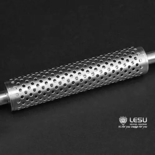 

LESU Metal Rear Exhaust Pipe C 193MM for 1/14 RC Tamiyaya Tractor Truck Dumper Model TH09779
