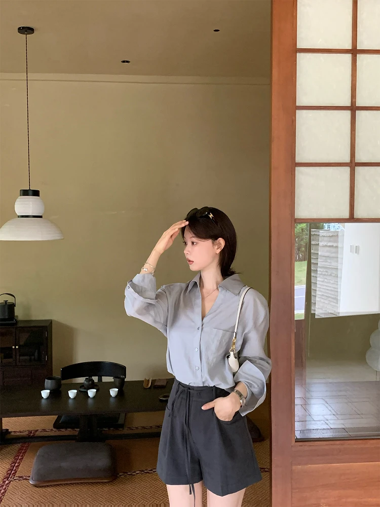 

Seeyouiceland, плиссированные брюки с высокой талией, льняные повседневные брюки с глубокими глазами и узлом на талии, женские модные весенние брюки 2023