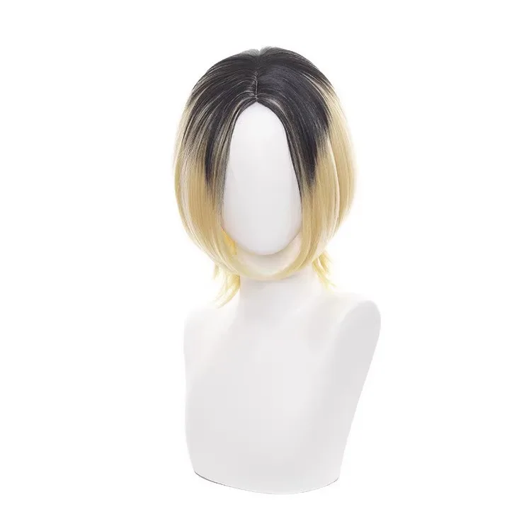 Volleyball Boy One-handed Claw Grinding Wig Cosplay Short Hair Buzz Cut Cosplay Anime Full Head Mask