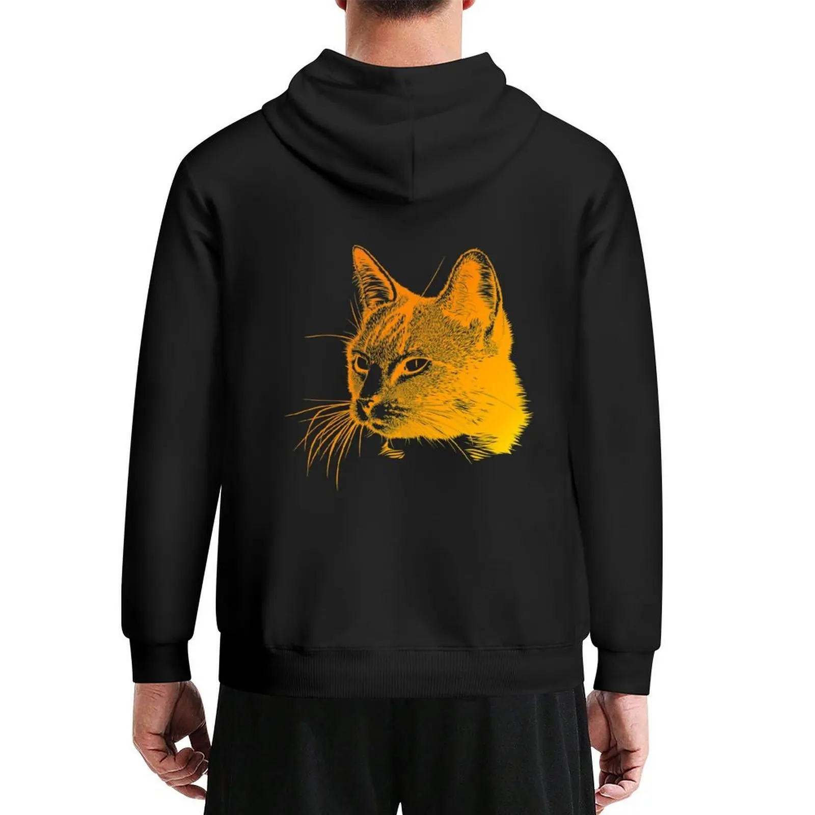 

Ginger Tom Cat Feline Friend Cat Owner Design Hoodie autumn jacket men fashion men men clothing autumn autumn hoodie