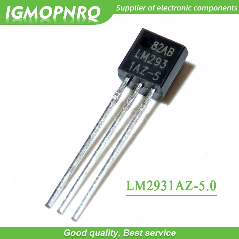 10pcs LM2931AZ-5.0 TO-92 LM2931AZ TO92 LM2931AZ-5 LM2931-5.0 100MA 5V LM2931Z-5