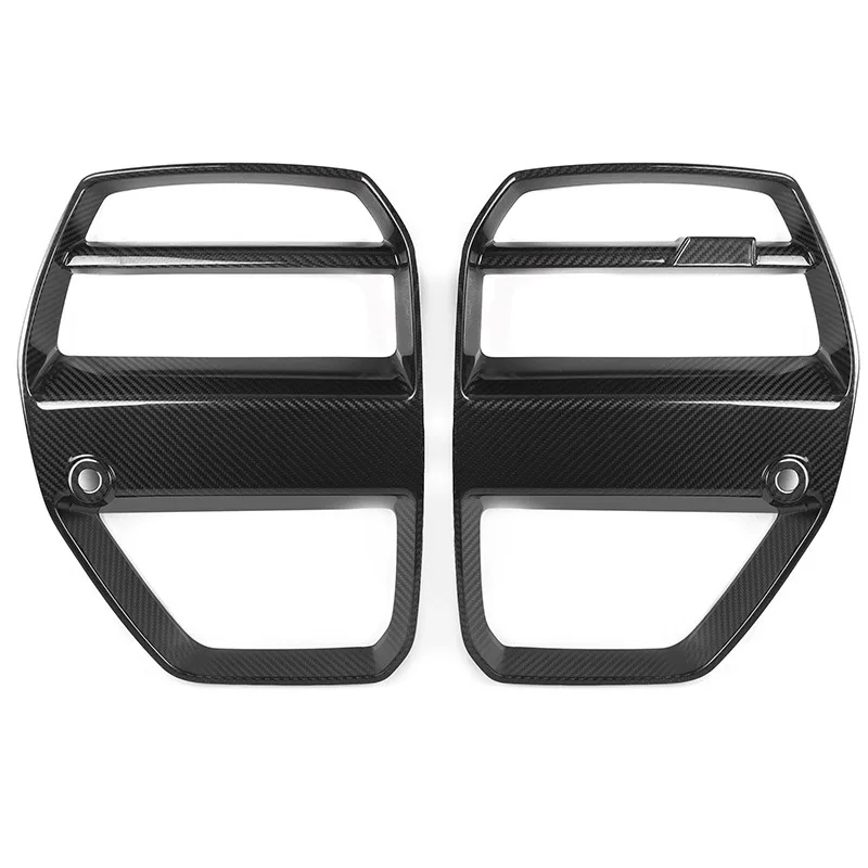 

V Style Dry Carbon Fiber for G80 M3 G82 G83 M4 Front Bumper Kidney Mesh Grille Grill 2020+