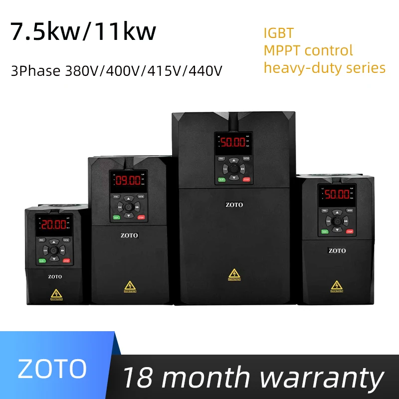 Motor7.5kw 11kw 3phase motor  380V  three-phase induction motor variable frequency speed control AC