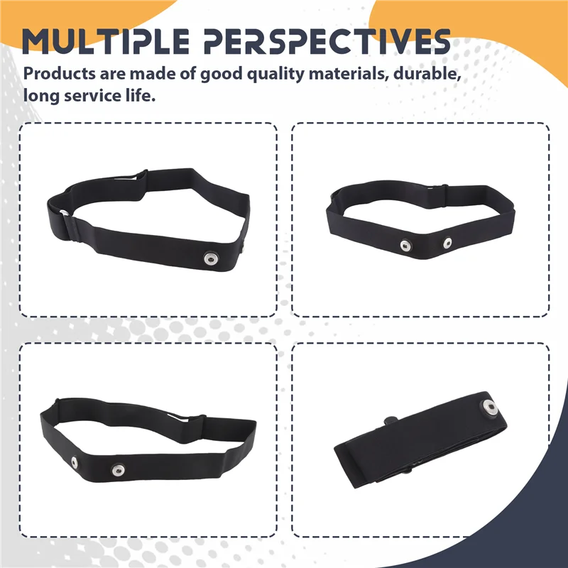 

A44Z-2 шт. эластичные нагрудные ремни для измерения сердечного ритма для Geonaute Wahoo Garmin Magene Bryton Coospo нагрудный ремень с датчиком сердечного ритма