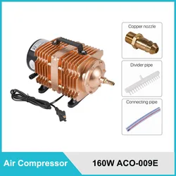 160W Air Compressor Electrical Magnetic Air Pump for CO2 Laser Engraving Cutting Machine ACO-009E