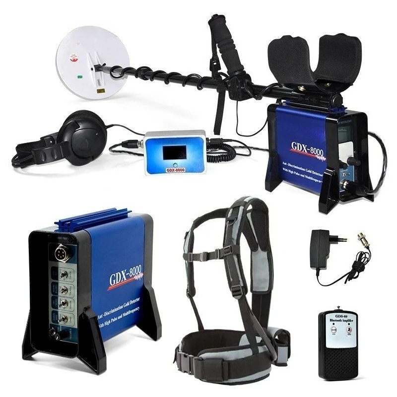 GDX8000 Metal Detector Underground Gold Seekers Treasure Hunter Gold Finder Digger