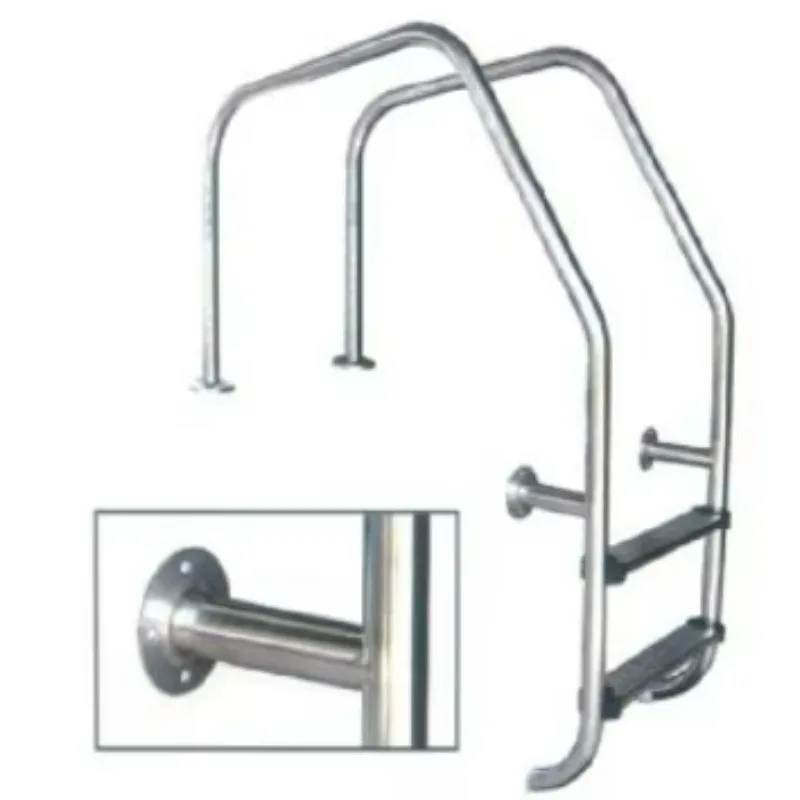 

Stainless Steel Swimming Pool Step Ladder Solid Tread Structure Durable Build For Daily Pool Climbing Use New Arrival