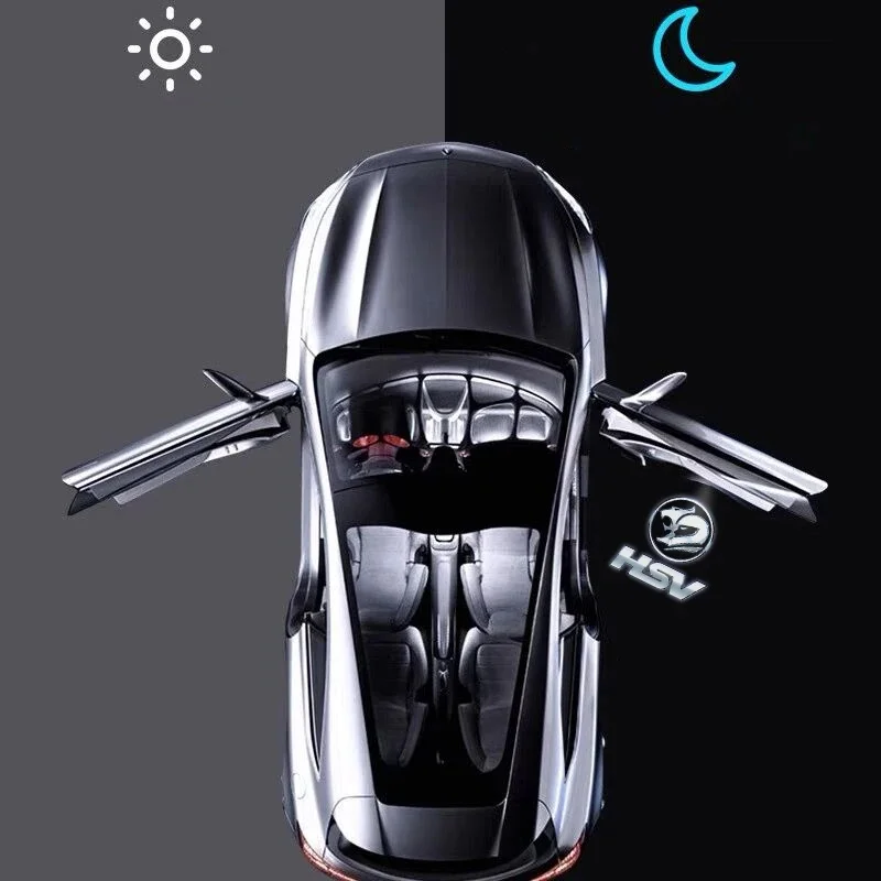 1/2PCS For Holden Special Vehicle Commodore Astra Cruze Captiva Maloo R8 HSV Car HD Door Welcome Puddle Light Led Projector Lamp