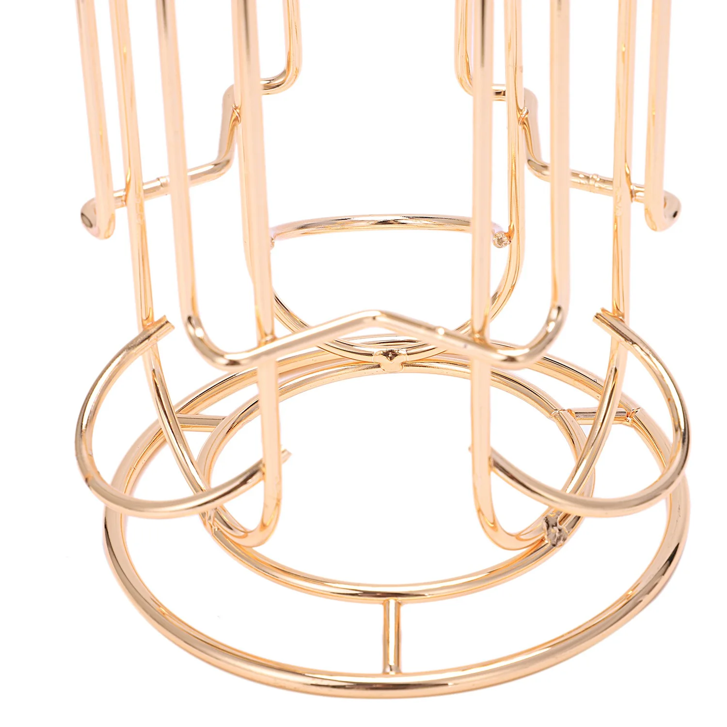 Oasiswj حامل كبسولة القهوة المعدنية الحديد الكروم تصفيح حامل القهوة كبسولة تخزين الرف ل 18 قطعة دولتشي غوستو كبسولة TQ #2