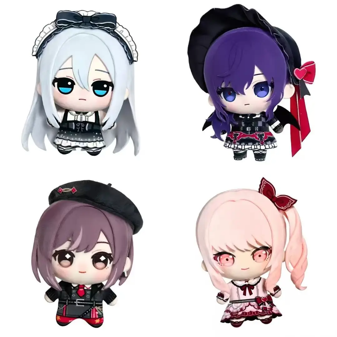 Project Sekai Mizuki , Kanade Cotton Doll Set, Mafuyu Nunu Plush Pendant, PJSK Nightcord Anime Keychain Gift