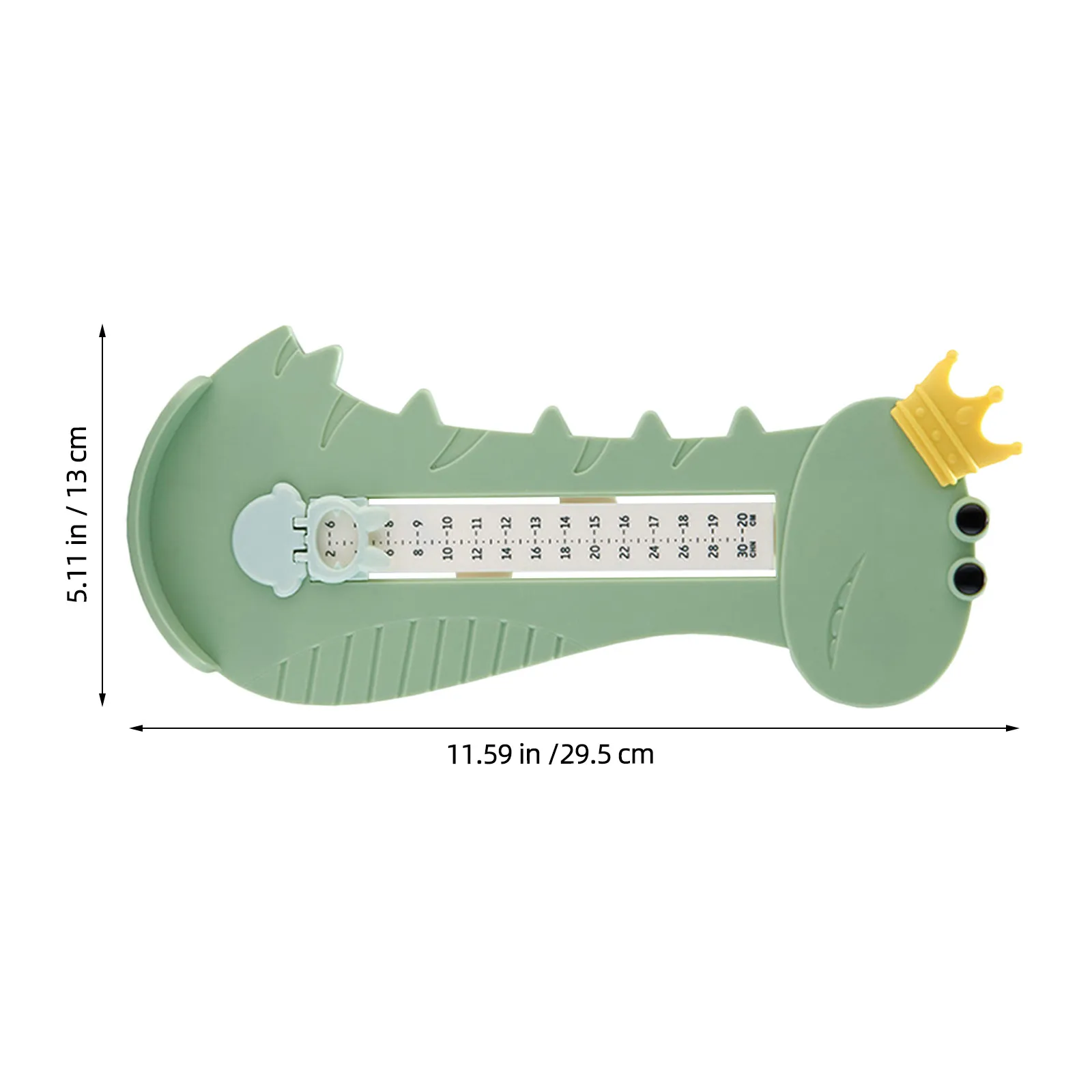 Foot Measurement Ruler Universal Shoe Size Gauge Cartoon Measuring Device for Accurate Feet Length Tracking