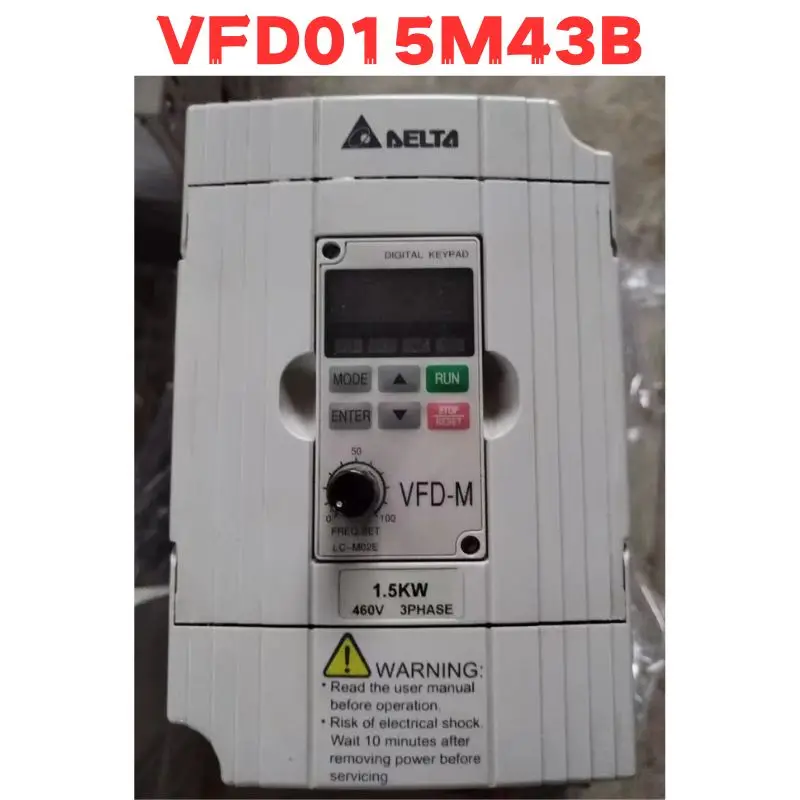 Second-hand VFD015M43B Inverter Tested OK