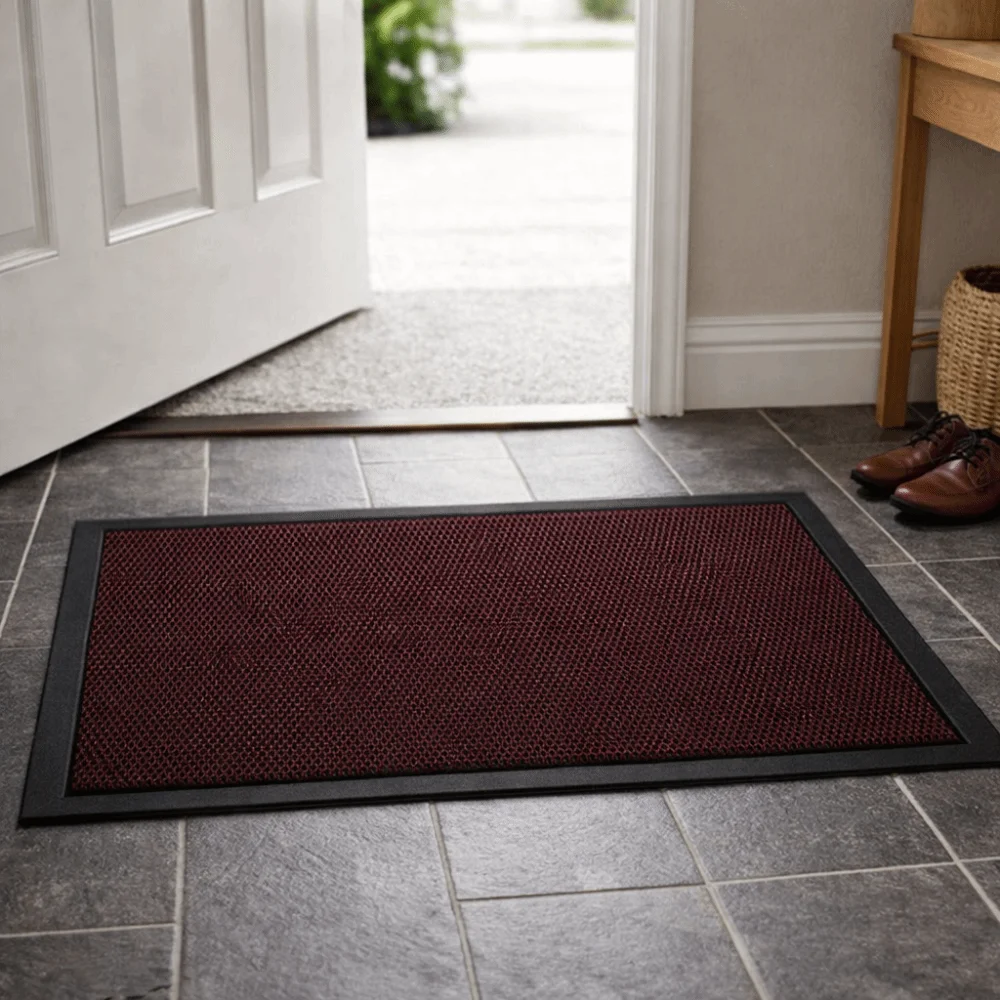 Resilient Carpet Non-slip Elastic Carpet Wear-Resistant Waterproof Entrance Door Mat Thickened Welcome Mat Home Entrance