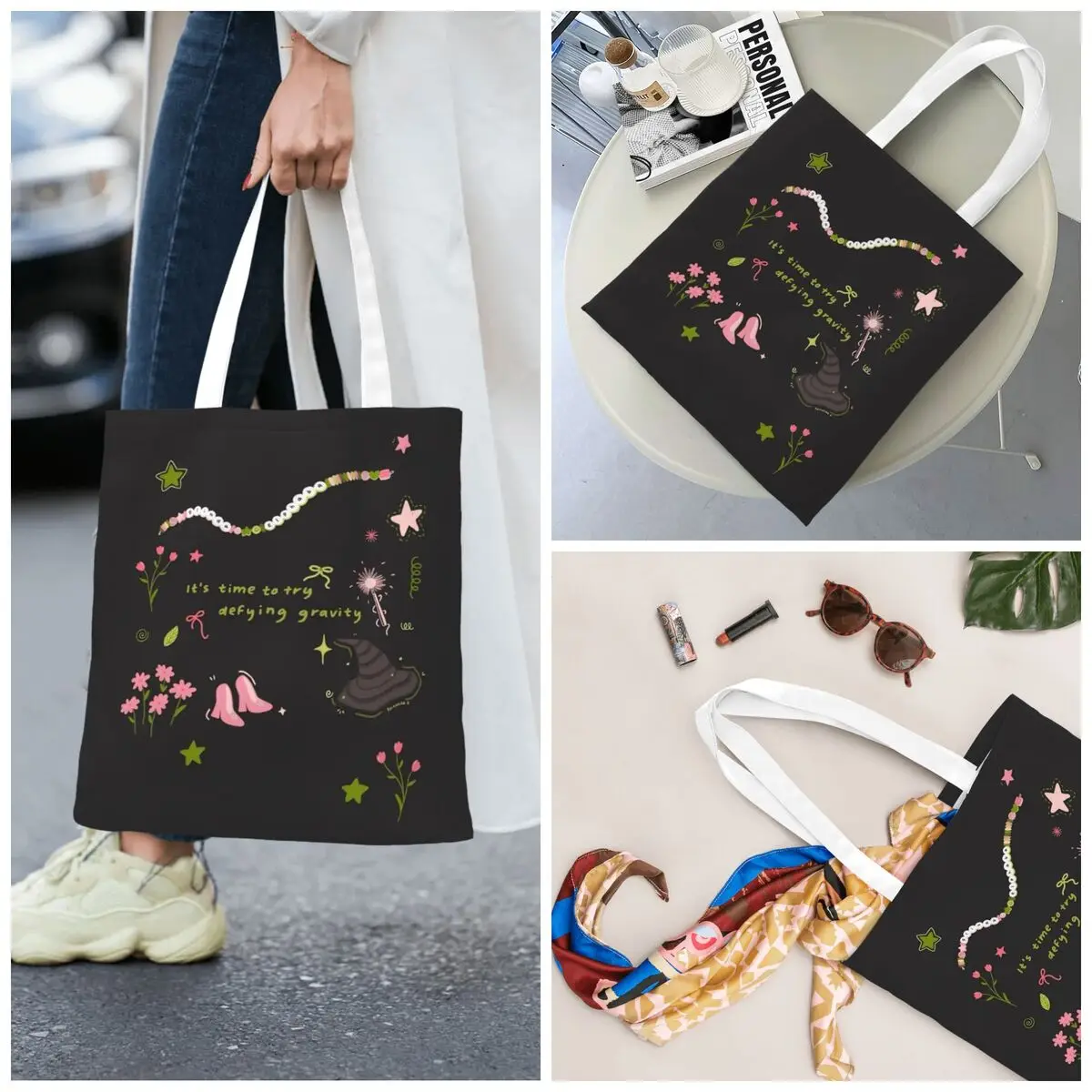 

Унисекс Wicked For Good Сумки-тоут Сумка для продуктов большой емкости для женских сумок