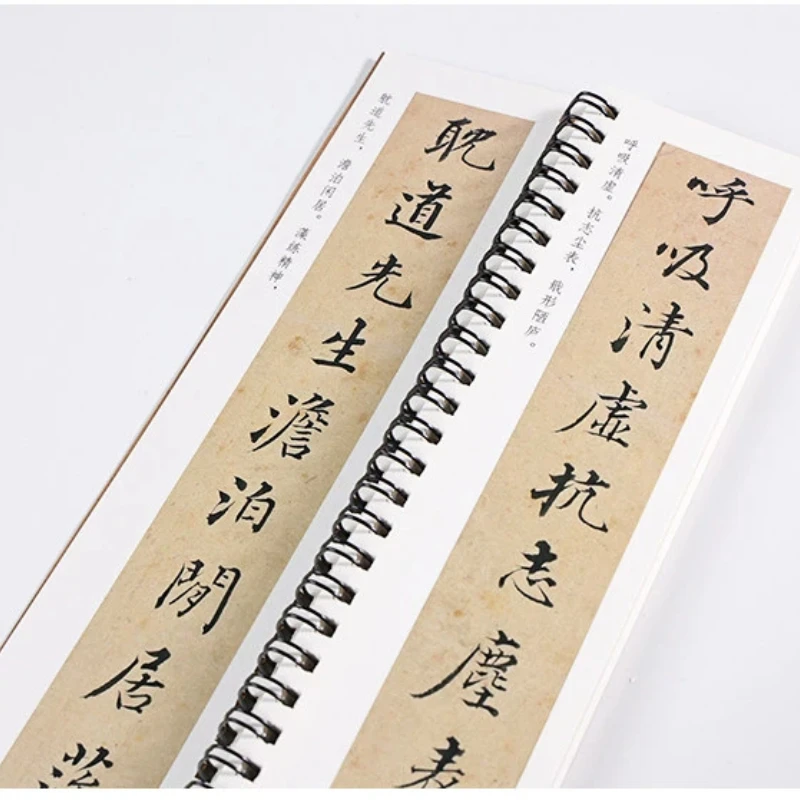 Dong Qichang Clerical Script Copy Writing Book Calligraphy Brush Pen Copybook Close Range Chinese Character Card Copying Booklet