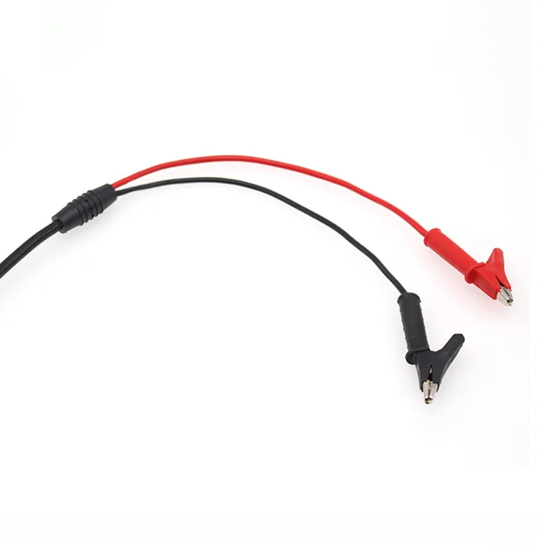 BNC Male Connector to Dual Alligator Clip Test Lead Probe Cable for Oscilloscope Multimeter