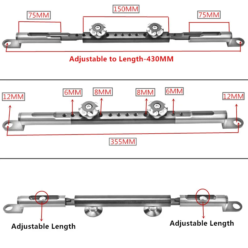 Motobike Mutifunctional Cross Bar Steering Damper Balance Lever For Yamaha NMAX155 NMAX125 N-MAX XMAX300 X-MAX 250 400 SMAX155