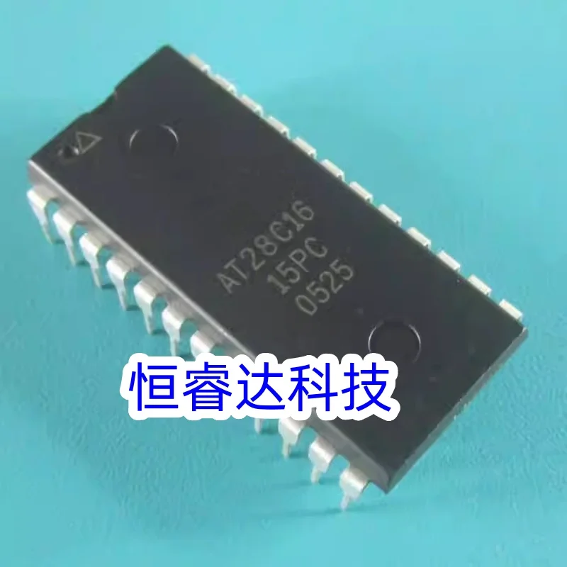 5PCS/LOT AT28C16-15PC DIP-24 AT28C16-15 DIP24 AT28C16 28C16 Memory Chip IC