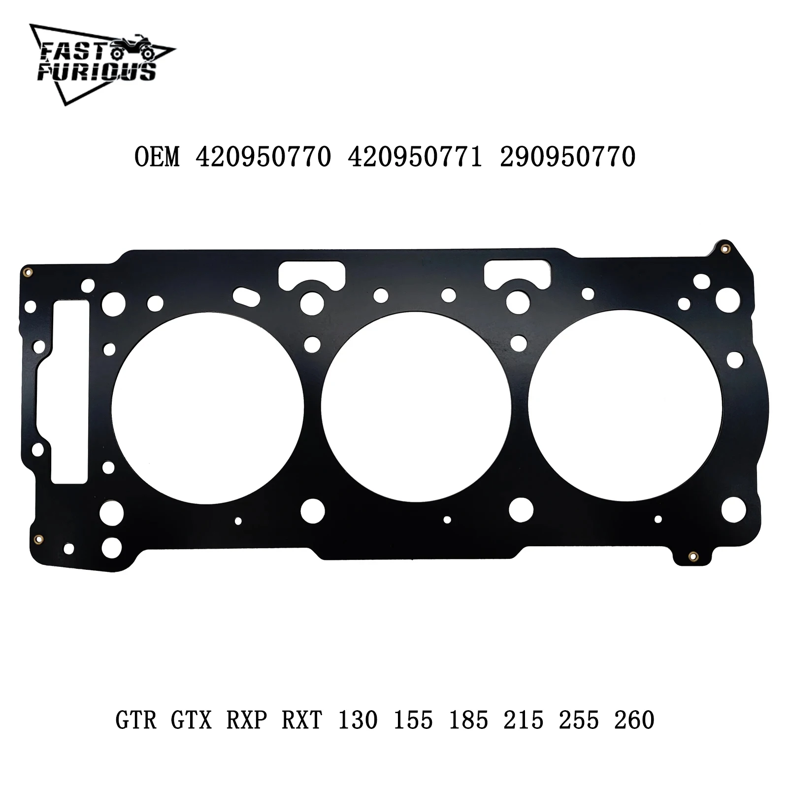 

Head Gasket for Sea Do* 4-Tec GTR GTX RXP RXT 130 155 185 215 255 260 420641110 420950770 Boat Parts
