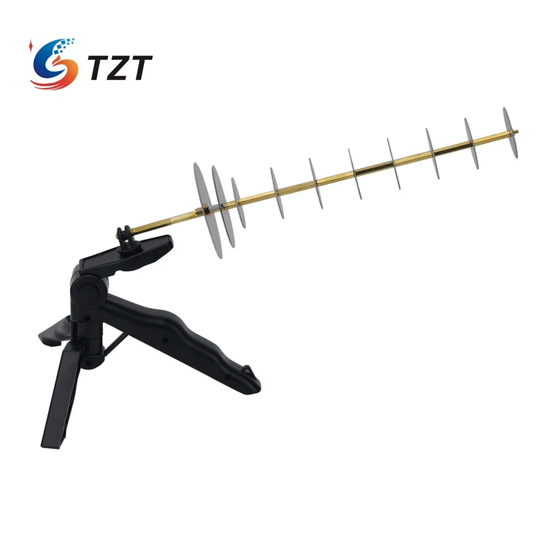 เสาอากาศ WiFi 16dBi TZT สายอากาศทิศทางยากิ + อะแดปเตอร์ SMA รองรับ WiFi 2.4G บลูทูธที่มี/ไม่มีการ์ดเครือข่ายไร้สาย