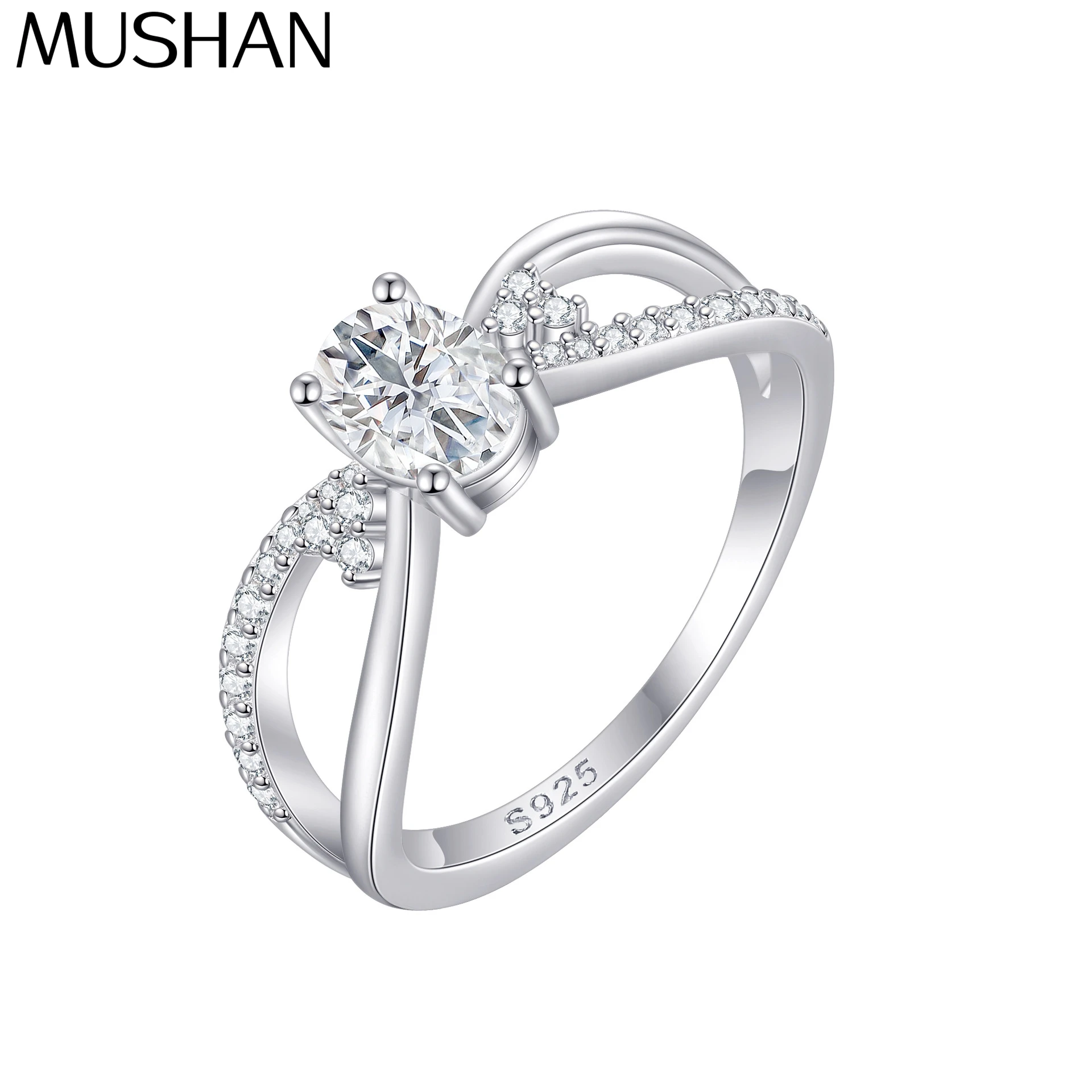 

Кольцо MuShan Designer Jewelry из стерлингового серебра 925 пробы с кубическим цирконием 5А, огранка «маркиз», для жены, позолота 18К, изысканное ювелирное украшение