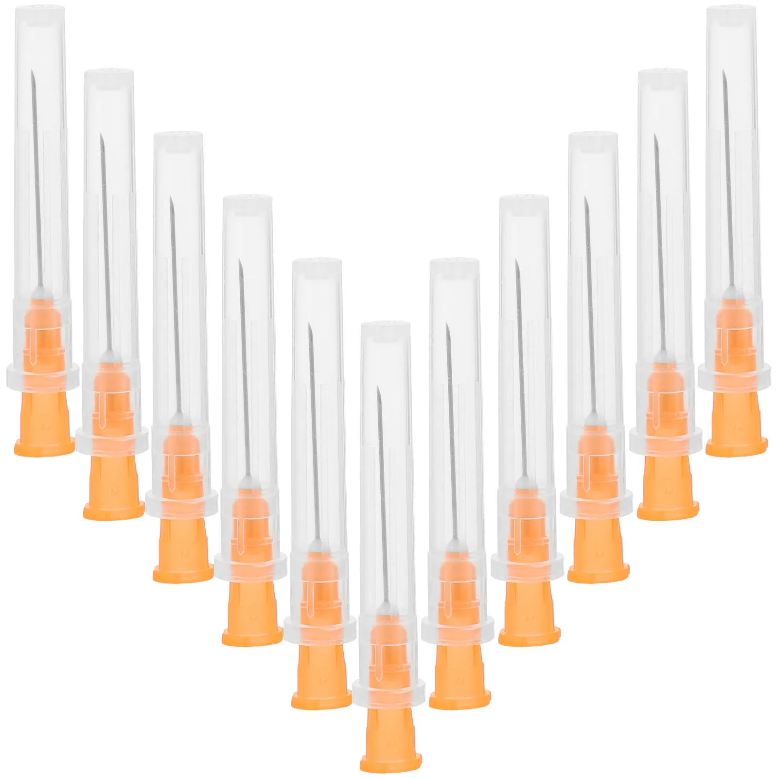 100Pcs Teaching Supplies Syringe Dispensing Needles 25G 1 Inch Laboratory Injection Needle Accessories