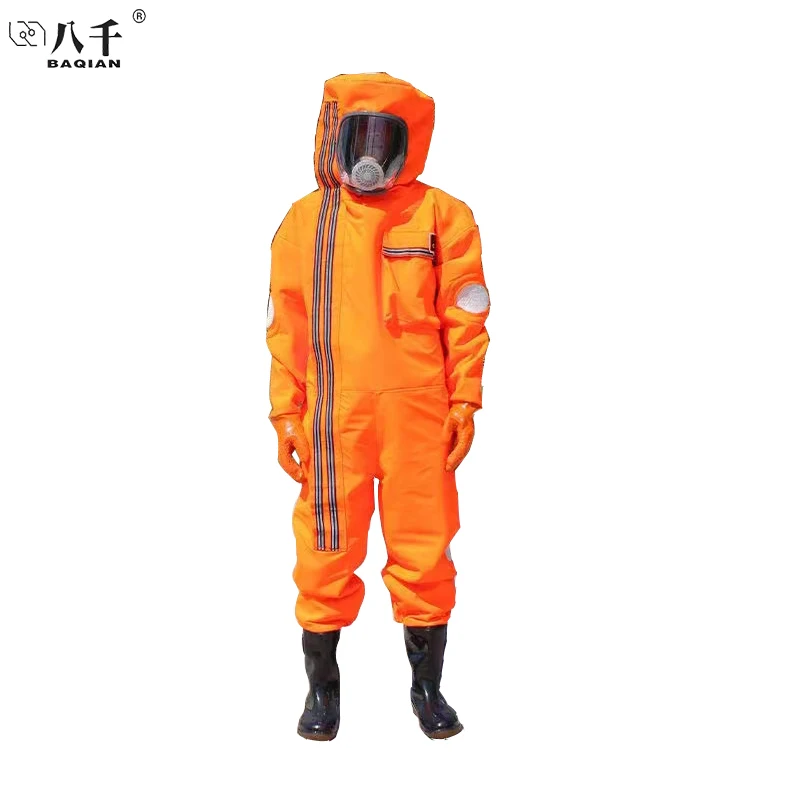 Beekeeping equipment with air holes PU leather wasp sets with boots, hornet clothing beekeeping sets