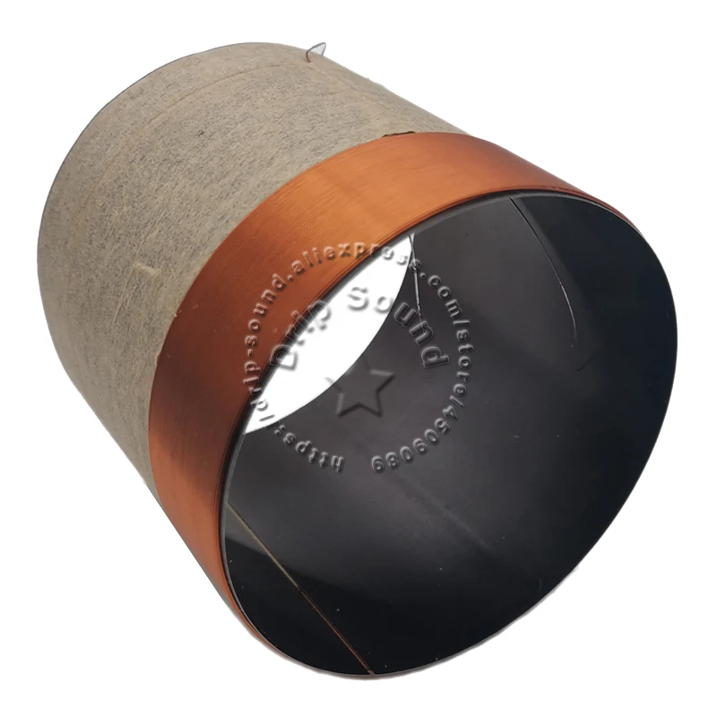 26mm-75.5mm 7-8Ohm BASV 4-warstwowy okrągły przewód miedziany głośnik basowy cewka drgająca głośnik głośnik głośnik głośnik części do naprawy