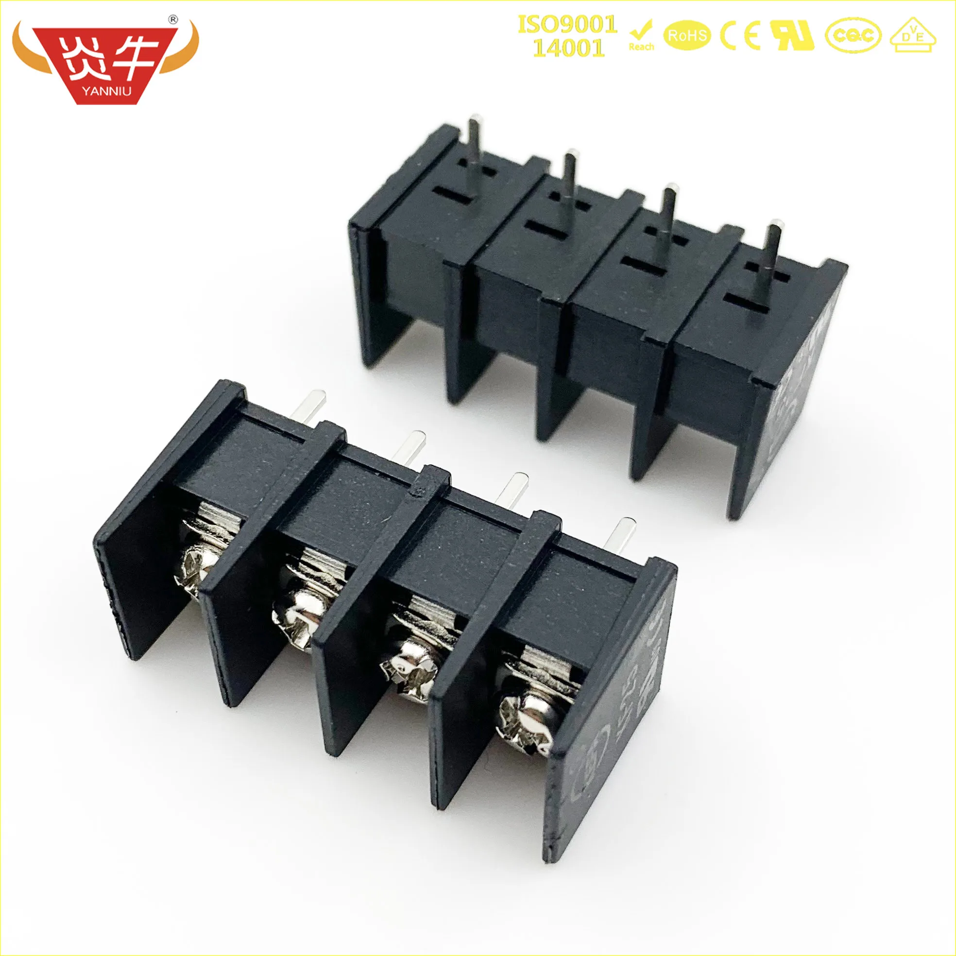 10Pcs KF65S 11.0 2P ~ 12P PCB CONNECTOR BARRIER TERMINAL BLOCK KF65 DG65 DG65S B 11.0mm 2PIN ~ 12PIN 30A/300V PHOENIX  DEGSON