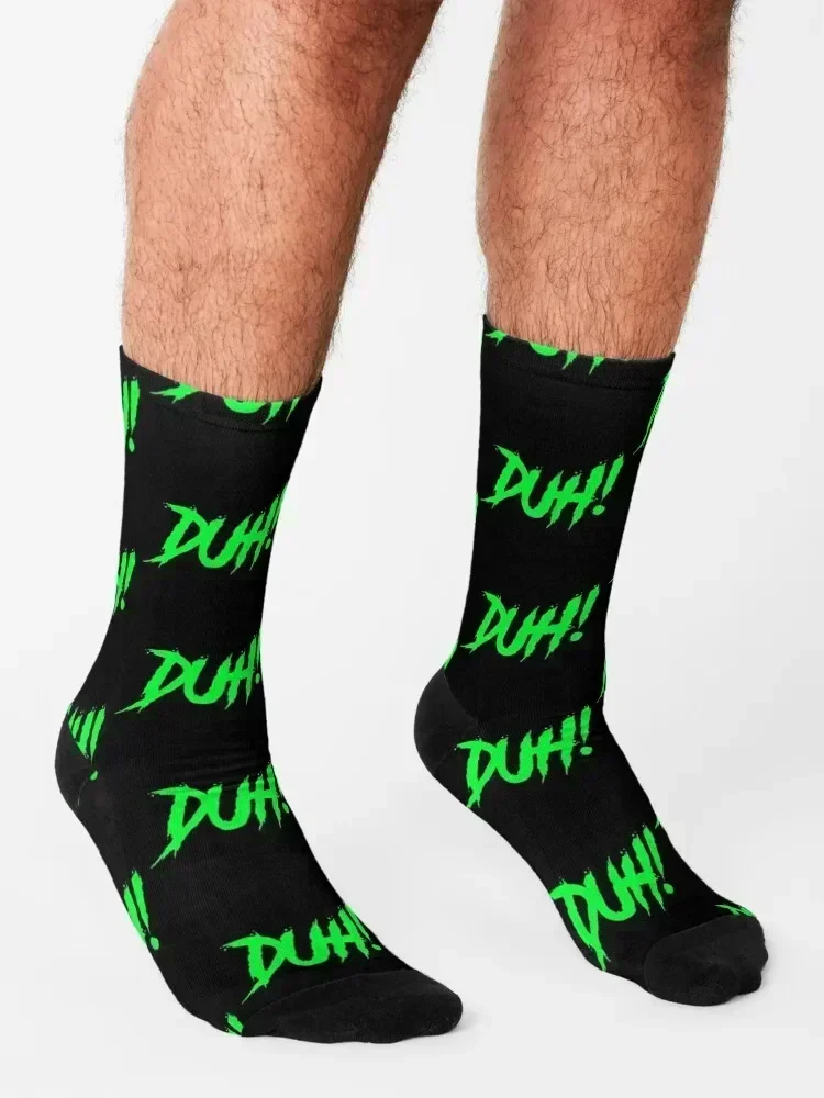 DUH! Socks FASHION aesthetic happy short Men's Socks Women's
