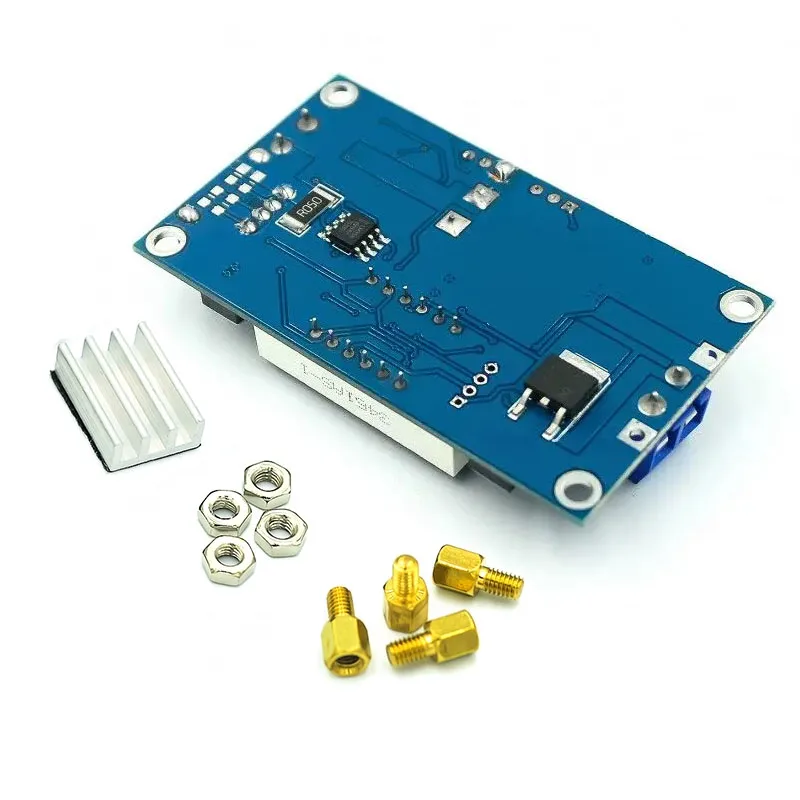 XL4015 75W DC-DC 5A Digital LED Drive Voltage Regulators Module Adjustable Buck Module With Voltmeter Display