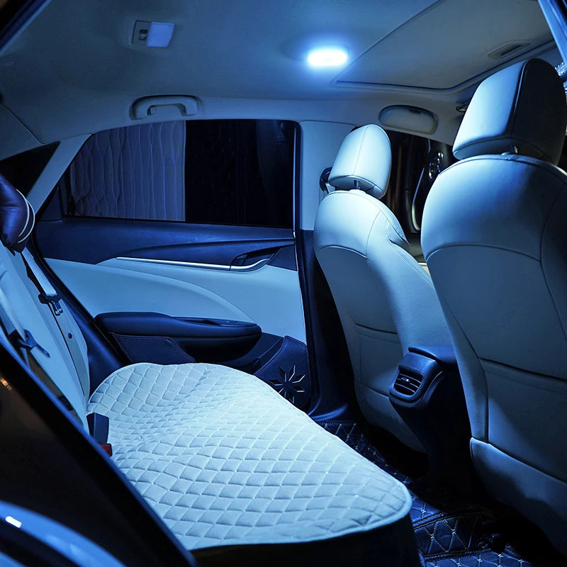 Auto-Leselampe, Nachtleselampe, USB-Aufladung, magnetische Kuppellampe, kabellose Touch-LED-Dekorationsleuchte, Auto-Innenbeleuchtung – Detail 2