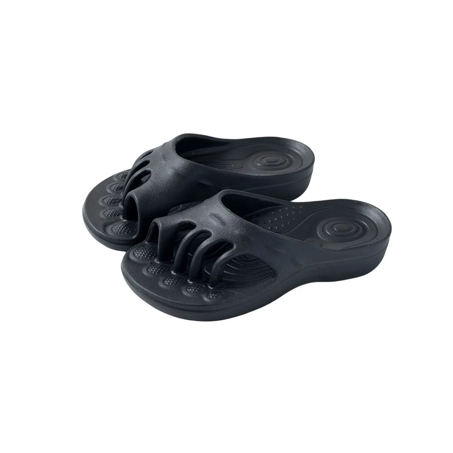 Summer eva five-finger claws slippers women's summer arch support home out non-slip granules massage five-toed sandals - view 5
