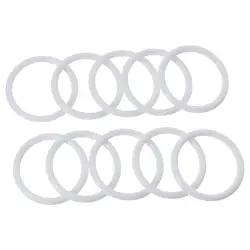 30pcs White Dreamcatcher Rings Hoops, 60mm Plastic Macrame Rings Dream Catcher Circle for DIY Art Crafts, Dream Catcher Supplies