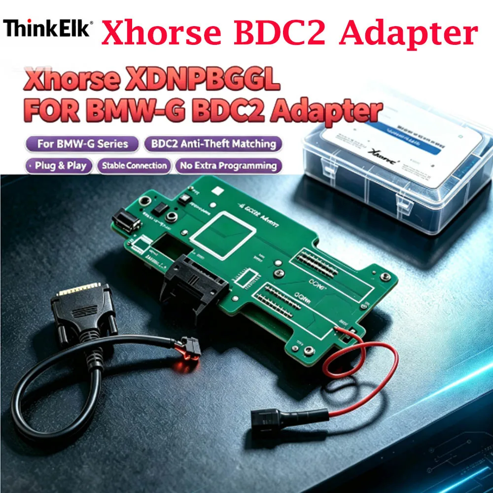 Xhorse XDNPBGGL for BMW G Series BDC2 Adapter Plug & Play BDC2 Diagnostic Tool work with VVDI2, VVDI Key Tool Plus