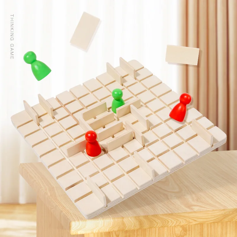 Board Game Puzzle Toys 2 Players Funny Parent-Child Interaction Game Chase And Intercept Battle Game Gifts