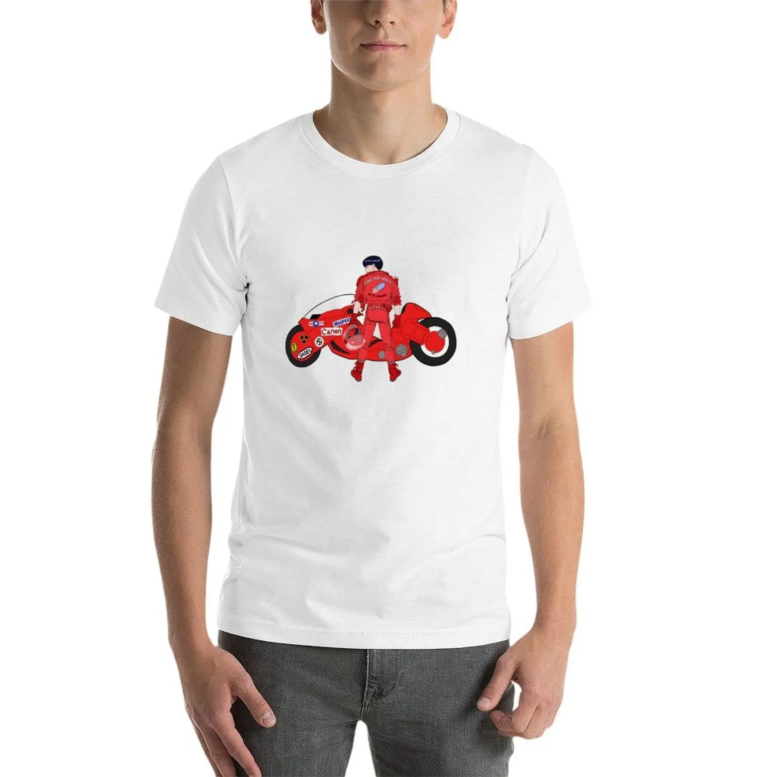 Kaneda T-Shirt T-Shirt pour homme 100 pour cent coton homme T-Shirt Designer T-Shirt